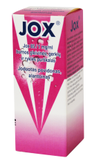 Jox 85/1 mg/ml burnos gleivinės, gerklų ir ryklės purškalas, 30 ml