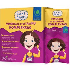 Kakė Makė Mineralų ir Vitaminų kompleksas paketėliai N28