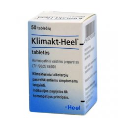 Klimakt-Heel tabletės klimakteriniam laikotarpiui, N50