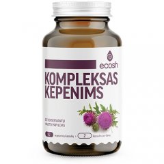 ECOSH Kompleksas kepenims, 90 kapsulių