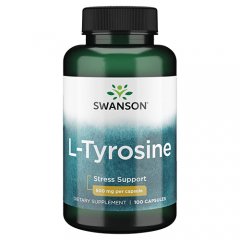 Swanson L-Tirozinas, 500 mg, N100