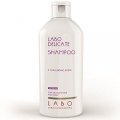 LABO Delicate šampūnas jautriai galvos odai su 3HA (MOT), 200 ml