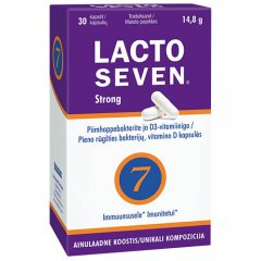 LactoSeven STRONG kapsulės N30