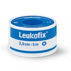 Leukofix vandeniui atsparus permat. med.pleistras plast.rit.2.5cmx5m N1 02122