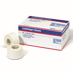 Leukotape Classic lipnus standus tvarstis (baltos spalvos teipas) 3.75cm x 10m  N12