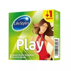 LifeStyles prezervatyvai Play N3+1