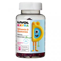 Livol Extra  Vitamino D3 guminukai N75