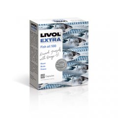 Livol Extra Žuvų taukai kapsulės N40