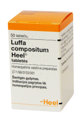 Luffa Compositum Heel tabletės šienligei gydyti, N50