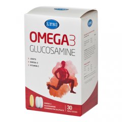 Lysi Omega-3 + Glucosamine + Chondroitine N30/60