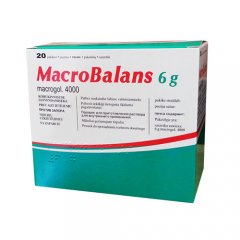 Macrobalans milteliai geriamajam tirpalui, 6 g, N20