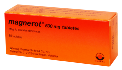 Magnerot 500 mg magnio tabletės, N50