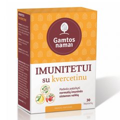 Maisto papildas Imunitetui su kvercetinu kapsulės N30