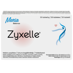 Vitaminų ir mineralų kompleksas MARIA BALANCE ZYXELLE, 30 tablečių