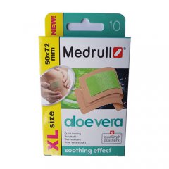 Medrull Aloe Vera pleistras N10 (50x72mm)