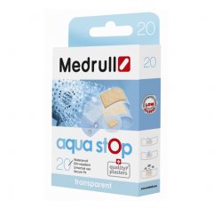 Medrull Aqua Stop, vandeniui ir purvui atsparūs pleistrai, rinkinys, N20