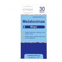 Melatoninas Miegui tabletės N30