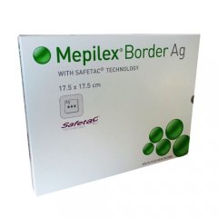 Mepilex Border Ag tvarstis, 17,5 x 17,5 cm, N5
