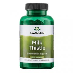 Milk Thistle (Tikrasis margainis) SWANSON, 100 kaps.