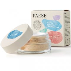 Matinė mineralinė pudra PAESE MINERALS, spalva 102W, 7 g