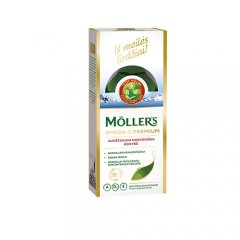 Moller's Omega-3 Premium žuvų taukai, 250 ml