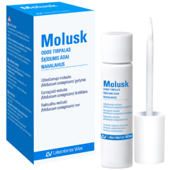 Moliusko pažeidimų vietiniam gydymui MOLUSK 10 %, 3 g