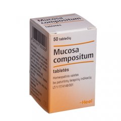 Mucosa compositum tabletės N50