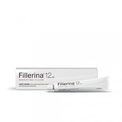 Naktinis kremas FILLERINA 12 HA, 4 lygis, 50 ml