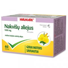 Nakvišų aliejus, 1000mg kapsulės N60