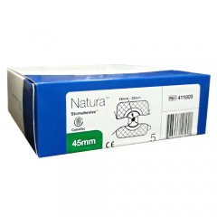 Natura Flat Moldable išmatų rinktuvo plokštelė (plokščia) 13–22, dydis 45 mm, N5