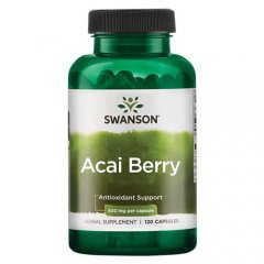 Swanson ACAI UOGŲ EKSTRAKTAS 500MG N120 