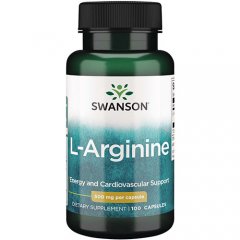 Swanson L-argininas 500MG N100