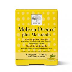 New Nordic Melissa Dream Plus Melatonin tab.N30