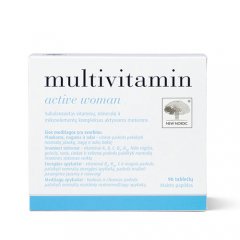 New Nordic Active multivitaminai moterims, N90