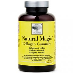 Kolagenas NEW NORDIC NATURAL MAGIC COLLAGEN GUMMIES, 45 vnt.