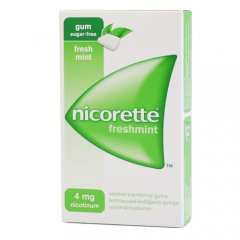 Nicorette Freshmint 4 mg kramtomoji guma, vaistinė, N30