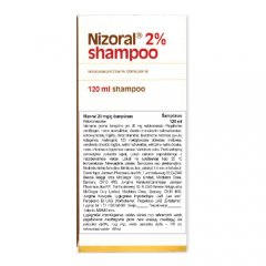 Nizoral 20mg/ml šampūnas 120ml LI