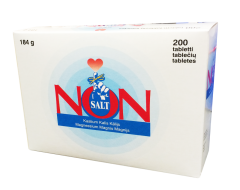 NonSalt kalio ir magnio tabletės, N200