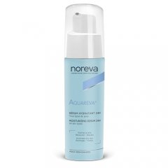 NOREVA 24 val. drėkinantis veido serumas AQUAREVA, 30 ml