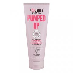 NOUGHTY plaukų apimtį didinantis šampūnas ploniems suglebusiems plaukams "Pumped Up". 250 ml