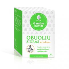 Obuolių sidras su imbieru kapsulės N60