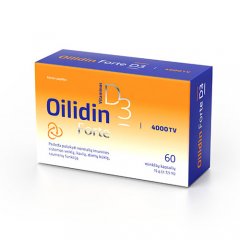 Oilidin Forte Vitaminas D3 4000TV minkšosios kapsulės N60