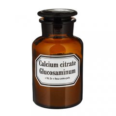Old Pharm Israel  Calcium citrate Glucosaminum + Vit. D3 + Rosa canina milteliai 70 g