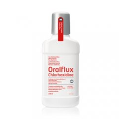 OralFlux Chlorhexidine burnos skalavimo skystis, 250 ml