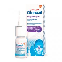 OTRINAZIL purškalas 0,1% 10ml