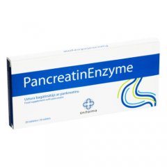 Virškinimui PANCREATIN ENZYME, 20 tab.