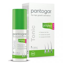 Moteriškas tonikas plaukų augimo skatinimui PANTOGAR, 100 ml.