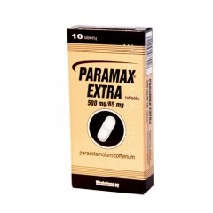 Paramax Extra 500 mg/65 mg tabletės, N10
