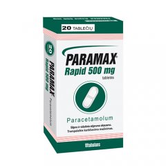 Paramax Rapid 500mg tab. N20