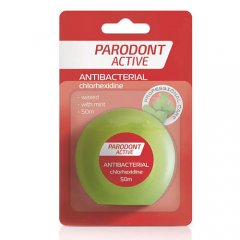 Parodont Active tarpdančių siūlas su chlorheksidinu 50m N1